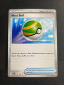 Pokemon Nest Ball 181/198 Scarlet Violet Base Non Holo NM