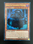 Yugioh Erebus the Underworld Monarch SR01-EN001 Ultra Rare 1st Edition VLP/NM