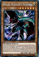 Yugioh Royal Straight Slasher BLCR-EN001 Secret Rare 1st Edition MP/LP