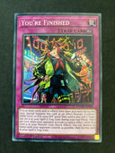 Yugioh You're Finished DUNE-EN080 Super Rare 1st Edition NM