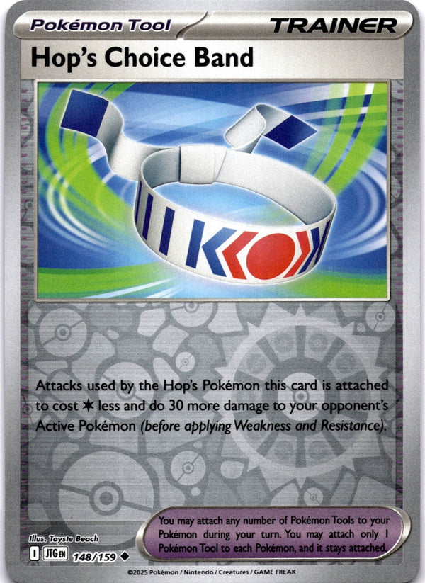 Pokemon Hop's Choice Band 148/159 Journey Together Reverse Holo NM
