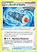 Pokemon Rapid Strike Scroll of Swirls 131/163 Battle Styles Non Holo NM