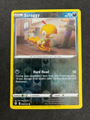 Pokemon Scraggy 098/203 Evolving Skies Reverse Holo NM