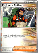 Pokemon Explorer's Guidance 107/131 Prismatic Evolutions Non Holo NM