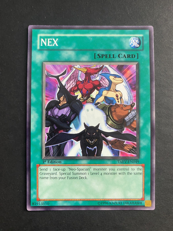 Yugioh NEX TAEV-EN049 Common 1st Edition LP