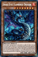 Yugioh Snake-Eyes Flamberge Dragon RA03-EN033 Secret Rare 1st Edition LP