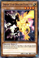 Yugioh Dwarf Star Dragon Planeter TOCH-EN034 Rare Unlimited Edition NM