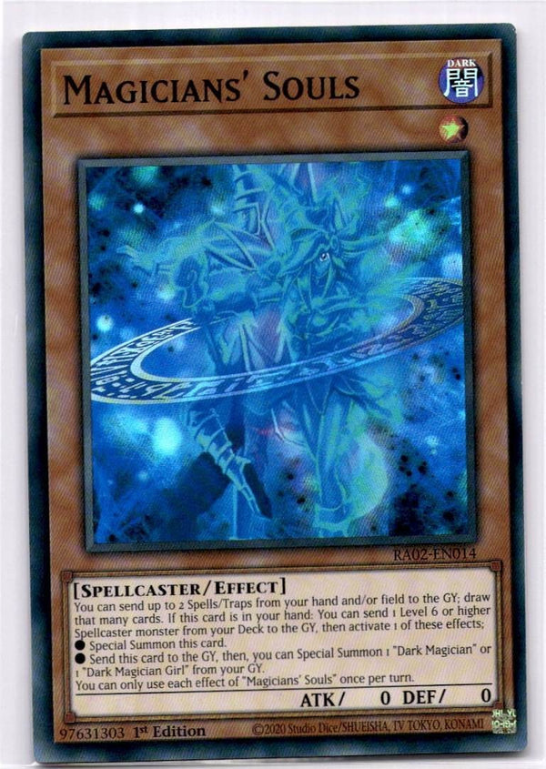 Yugioh Magicians' Souls RA02-EN014 Super Rare 1st Edition NM