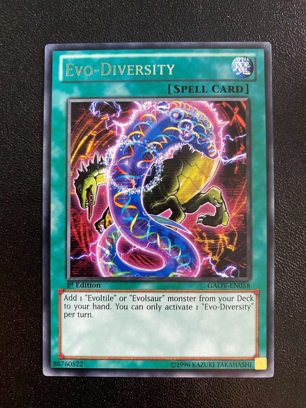 Yugioh Evo-Diversity GAOV-EN058 Rare 1st Edition NM/MINT