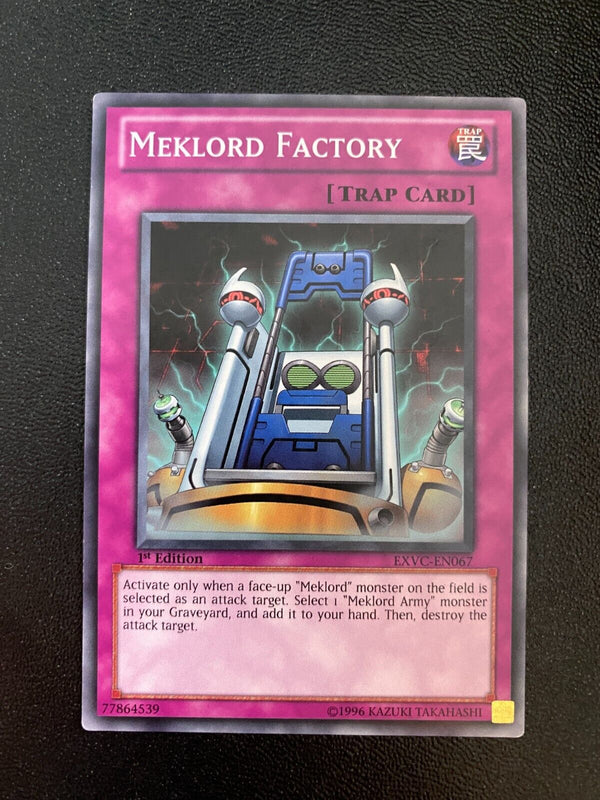 Yugioh Meklord Factory EXVC-EN067 Common 1st Edition LP