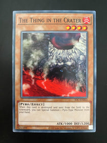 Yugioh The Thing in the Crater IOC-EN063 Common Unlimited Edition NM/MINT