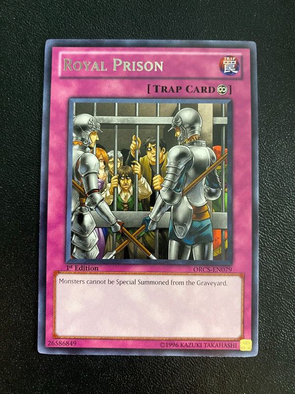 Yugioh Royal Prison ORCS-EN079 Rare 1st Edition NM