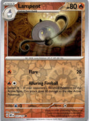 Pokemon Lampent 037/197 Paldea Evolved Reverse Holo NM