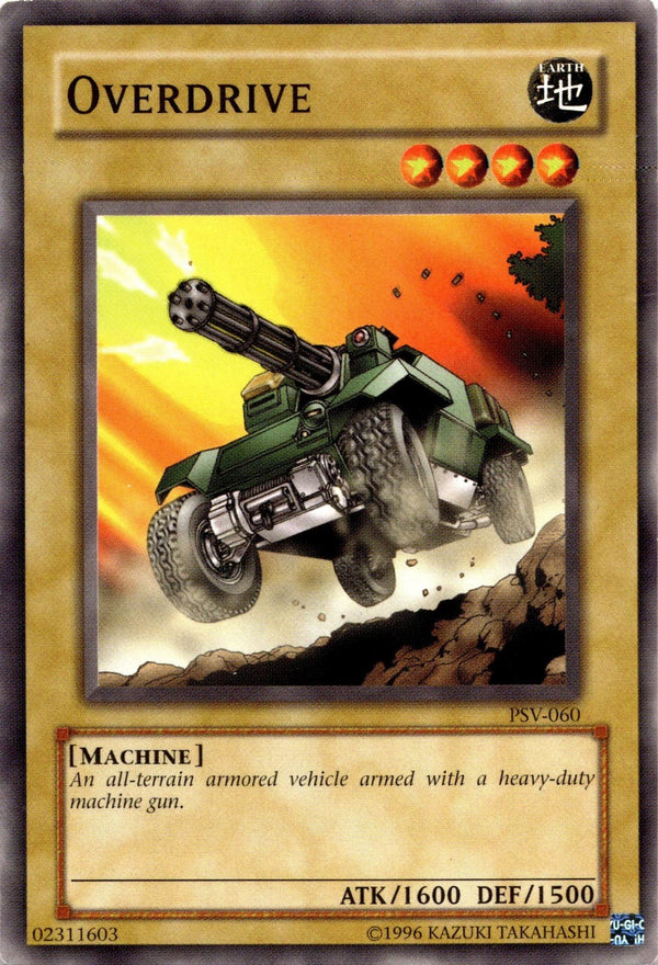 Yugioh Overdrive PSV-060 Common Unlimited Edition HP/MP