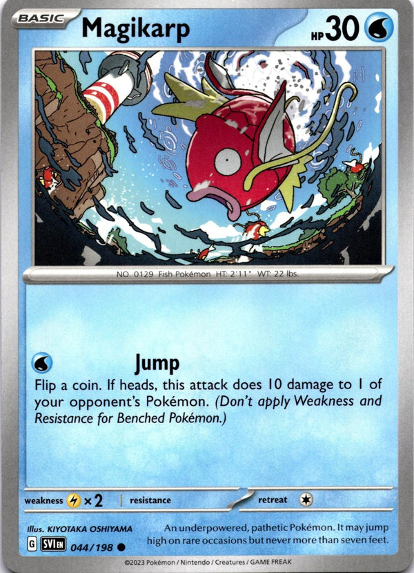 Pokemon Magikarp 044/198 Scarlet Violet Base Non Holo NM