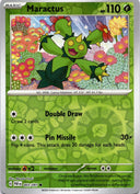 Pokemon Maractus 003/091 Paldean Fates Reverse Holo NM