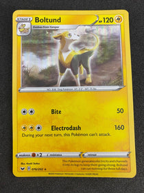 Pokemon Boltund 076/202 Sword Shield Holo NM-MINT 76/202