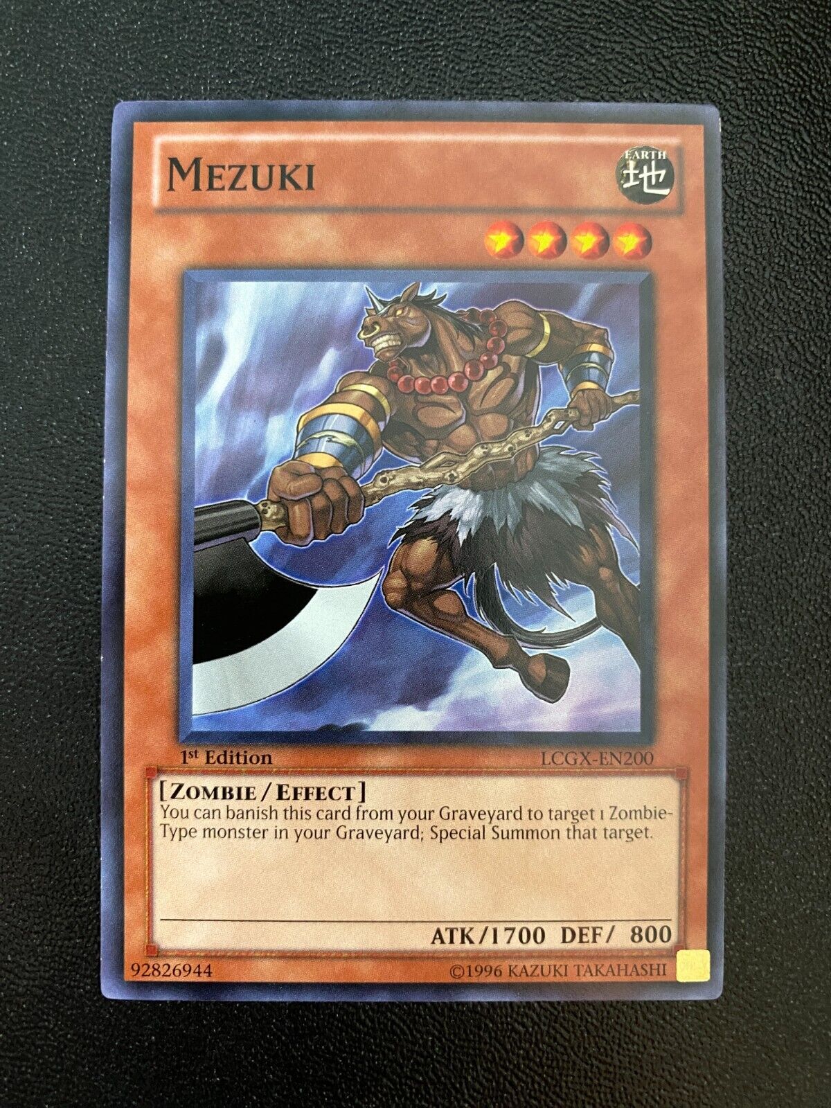 Yugioh Mezuki LCGX-EN200 Common 1st Edition NM