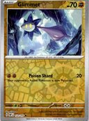 Pokemon Glimmet 122/197 Obsidian Flames Reverse Holo NM