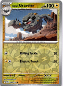 Pokemon Alolan Graveler 045/159 Journey Together Reverse Holo NM