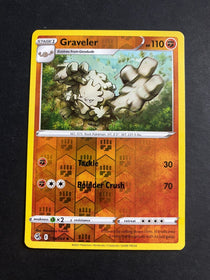 Pokemon Graveler 136/264 Fusion Strike Reverse Holo NM