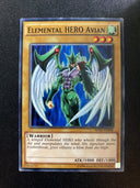 Yugioh Elemental Hero Avian SDHS-EN006 Common Unlimited Edition LP