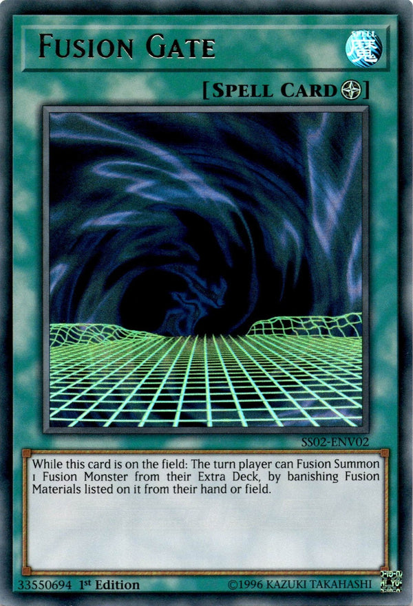 Yugioh Fusion Gate SS02-ENV02 Ultra Rare 1st Edition NM