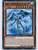 Yugioh Aiwass, Divine Spirit of the Law CORI-EN016 Super Rare 1st Edition NM