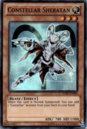 Yugioh Constellar Sheratan HA07-EN005 Super Rare Unlimited Edition DAMAGED