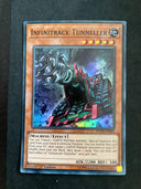 Yugioh Infinitrack Tunneller INCH-EN006 Super Rare 1st Edition VLP/NM