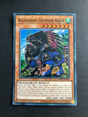 Yugioh Wandering Gryphon Rider GRCR-EN028 Super Rare 1st Edition LP