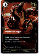 Riftbound Decree of Rage 015/166 Vendetta Rare NM