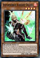 Yugioh Infernoble Knight Ogier ROTD-EN013 Super Rare 1st Edition NM
