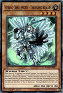 Yugioh Heroic Challenger - Thousand Blades WSUP-EN017 Super Rare 1st Ed VLP/NM