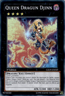 Yugioh Queen Dragun Djinn GAOV-EN049 Super Rare 1st Edition MP