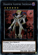 Yugioh Dhampir Vampire Sheridan DASA-EN007 Secret Rare 1st Edition NM