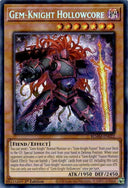 Yugioh Gem-Knight Hollowcore BLMM-EN022 NA PRINT Secret Rare 1st Edition NM