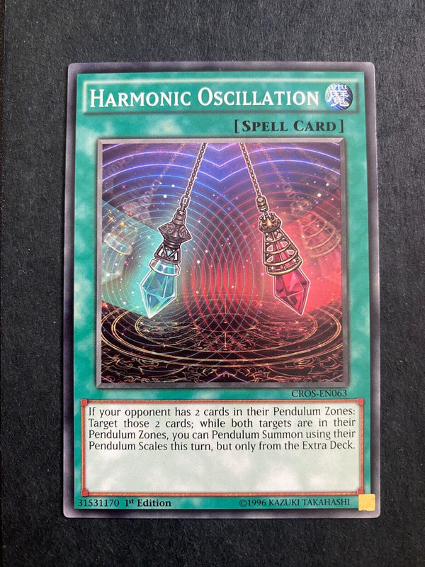 Yugioh Harmonic Oscillation CROS-EN063 Common 1st Edition VLP/NM