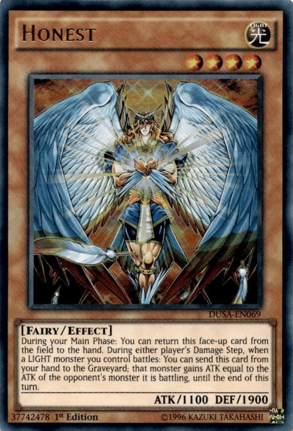 Yugioh Honest DUSA-EN069 Ultra Rare 1st Edition NM
