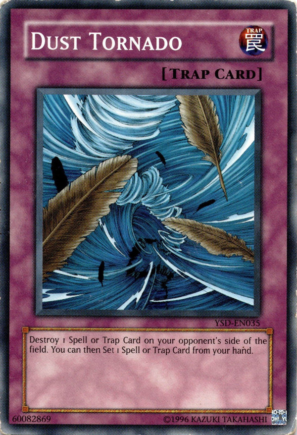 Yugioh Dust Tornado YSD-035 Common Unlimited Edition HP