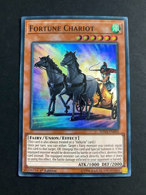 Yugioh Fortune Chariot SHVA-EN005 Super Rare 1st Edition MP/LP