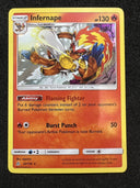 Pokemon Infernape 23/156 Rare Holo SM Ultra Prism NM