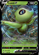 Pokemon Celebi V 007/198 Chilling Reign Full Art Holo LP