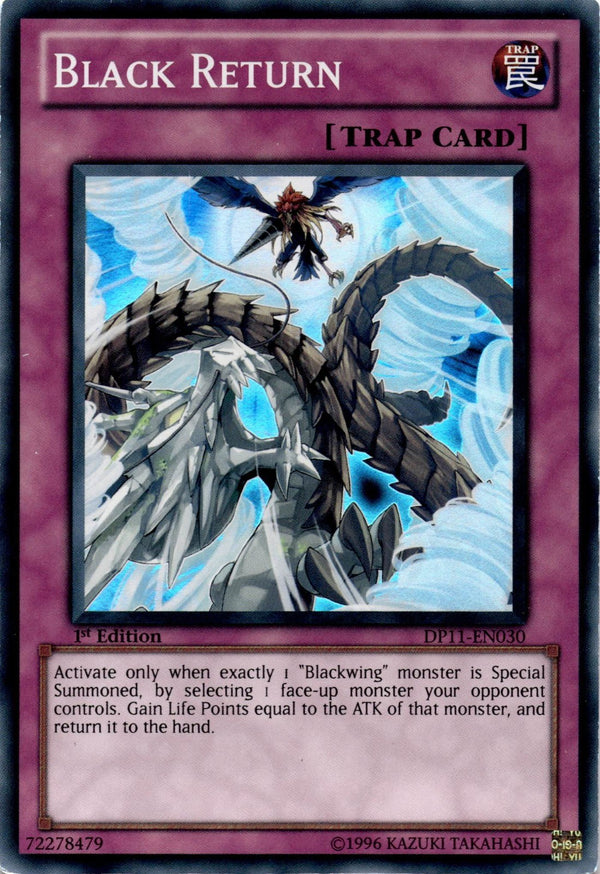 Yugioh Black Return DP11-EN030 Super Rare 1st Edition MP/LP