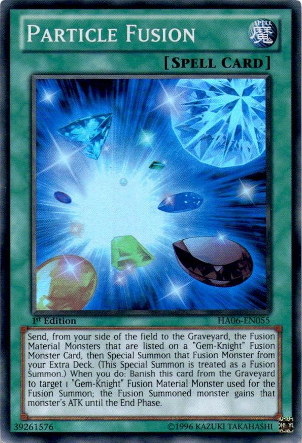 Yugioh Particle Fusion HA06-EN055 Super Rare 1st Edition NM