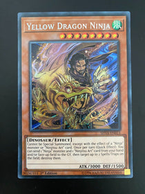 Yugioh Yellow Dragon Ninja SHVA-EN013 Secret Rare 1st Edition NM/MINT