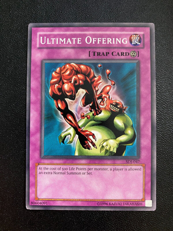 Yugioh Ultimate Offering SDJ-047 Common Unlimited Edition LP