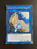 Yugioh Artemis, the Magistus Moon Maiden RA01-EN049 Secret Rare 1st Ed VLP/NM