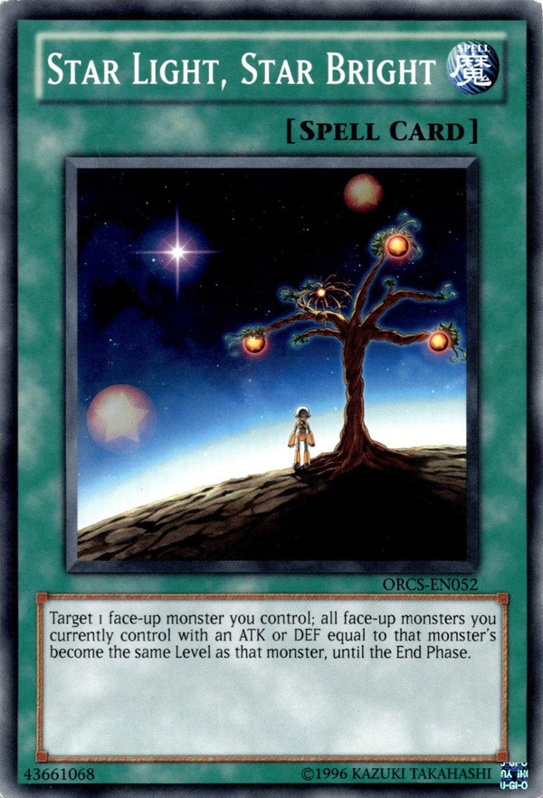 Yugioh Star Light, Star Bright ORCS-EN052 Common Unlimited Edition MP