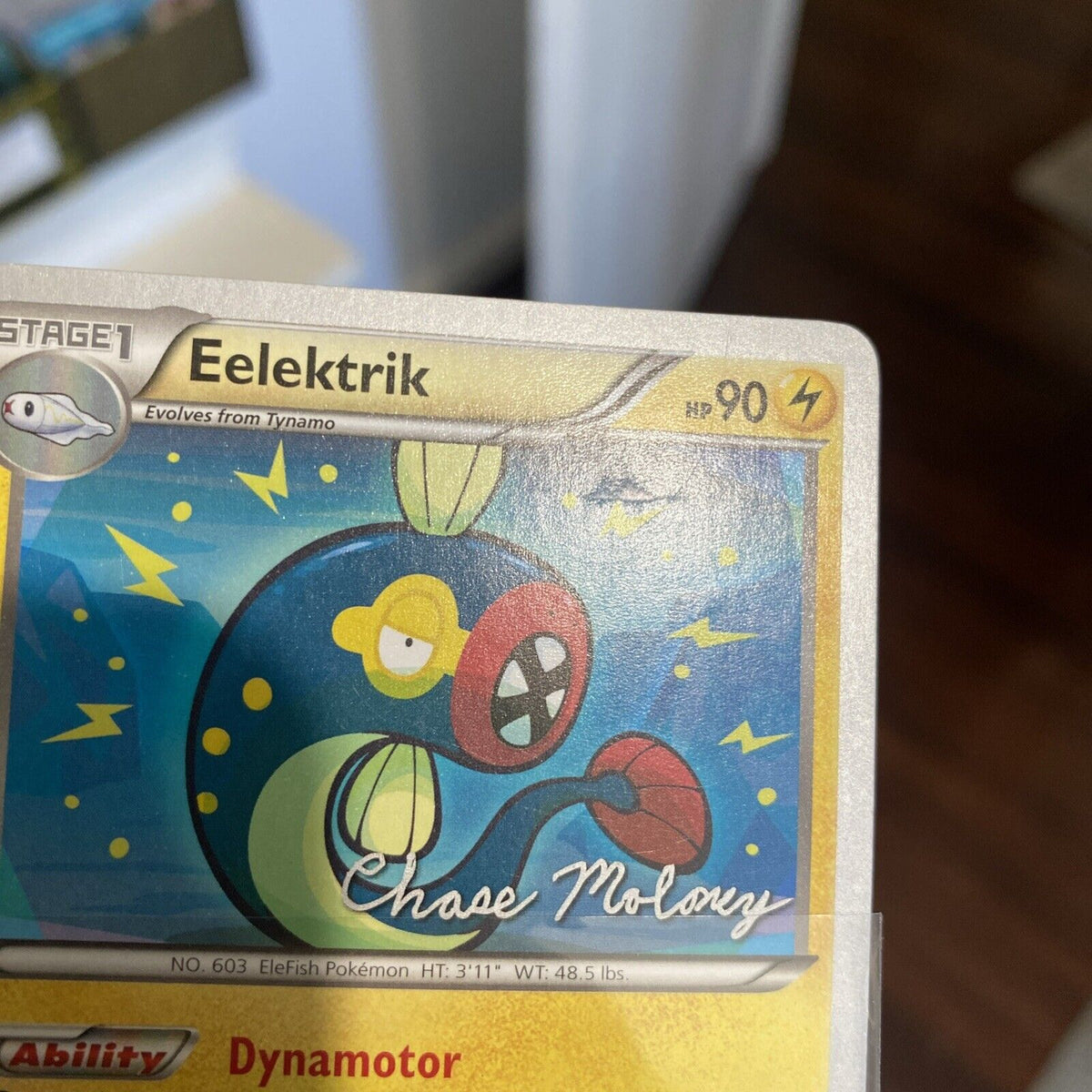 Pokemon Eelektrik 40/101 World Championships 2012 LP